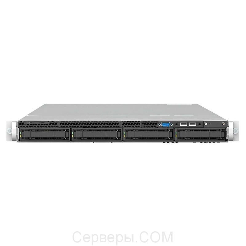 Серверная платформа Intel Wolf Pass 1U 2xLGA 3647 4x3.5", R1304WFTYS