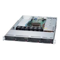 Корпус Supermicro SuperChassis 815TQC-R504WB Rack 500Вт Чёрный 1U, CSE-815TQC-R504WB