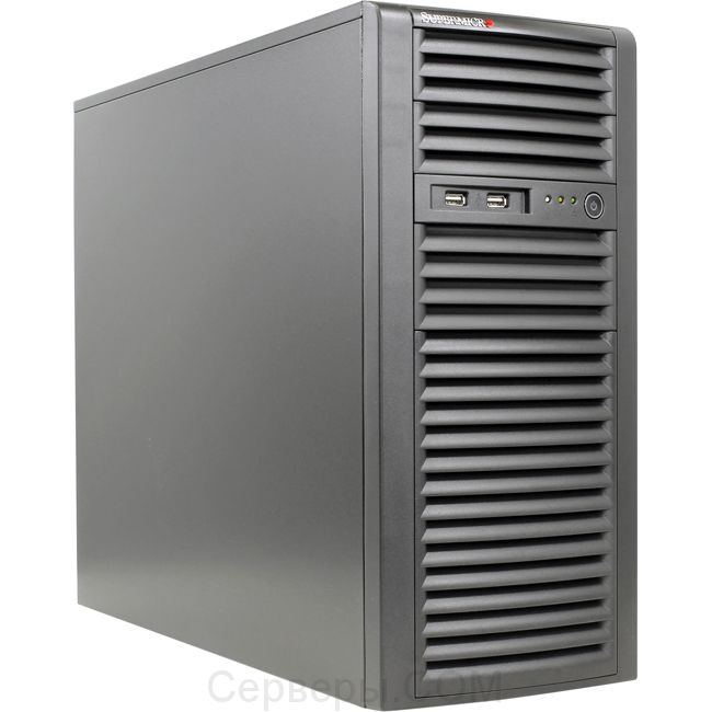 Корпус Supermicro SuperChassis 732i-500B Miditower 500Вт Чёрный, CSE-732I-500B