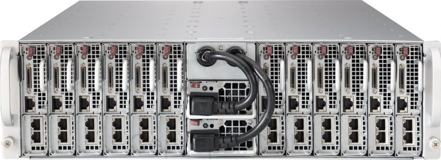 Серверная платформа Supermicro SuperServer 5038ML-H12TRF 3U 12xLGA 1150 24x3.5", SYS-5038ML-H12TRF