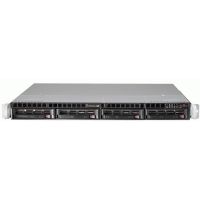 Серверная платформа Supermicro SuperServer 6018R-WTRT 1U 2xLGA 2011v3 4x3.5", SYS-6018R-WTRT