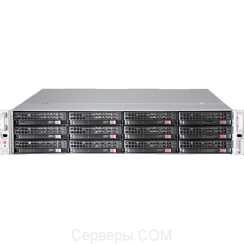 Серверная платформа Supermicro SuperServer 6029P-E1CR12H 2U 2xLGA 3647 12x3.5", SSG-6029P-E1CR12H