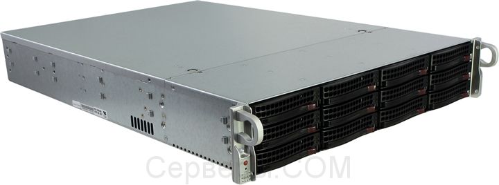 Корпус Supermicro SuperChassis 826BE16-R920LPB Rack 920Вт Чёрный 2U, CSE-826BE16-R920LPB