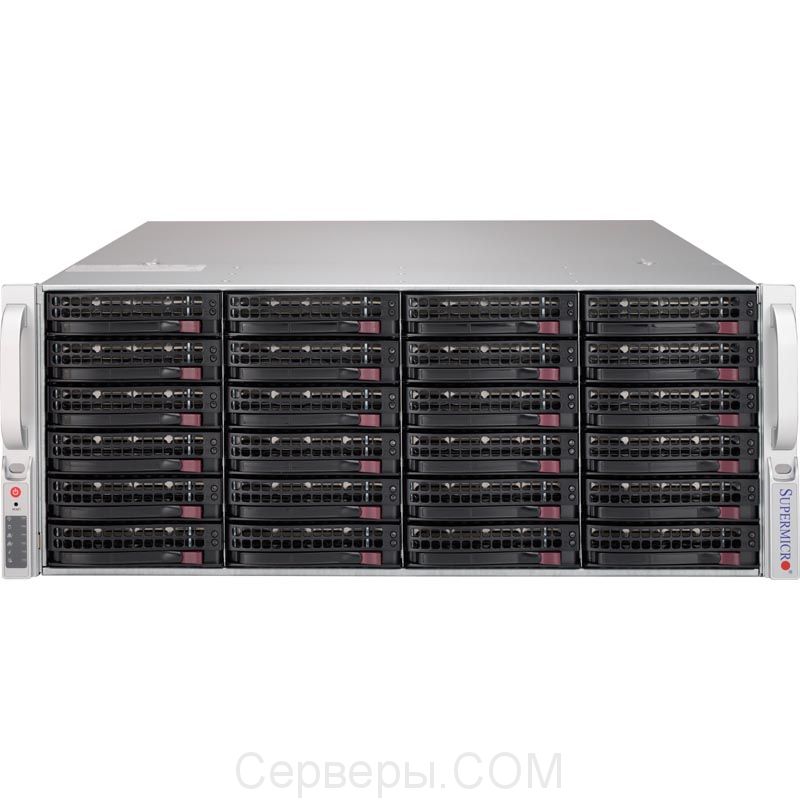 Серверная платформа Supermicro SuperServer 6049P-E1CR36H 4U 2xLGA 3647 36x3.5", SSG-6049P-E1CR36H