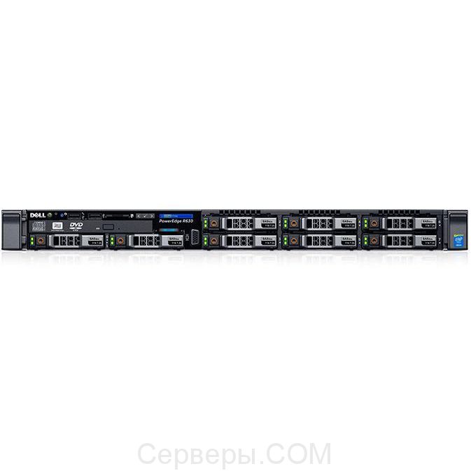 Сервер Dell PowerEdge R630 2.5" Rack 1U, 210-ACXS-300