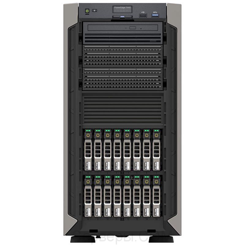 Сервер Dell PowerEdge T440 2.5" Tower 5U, T440-5949