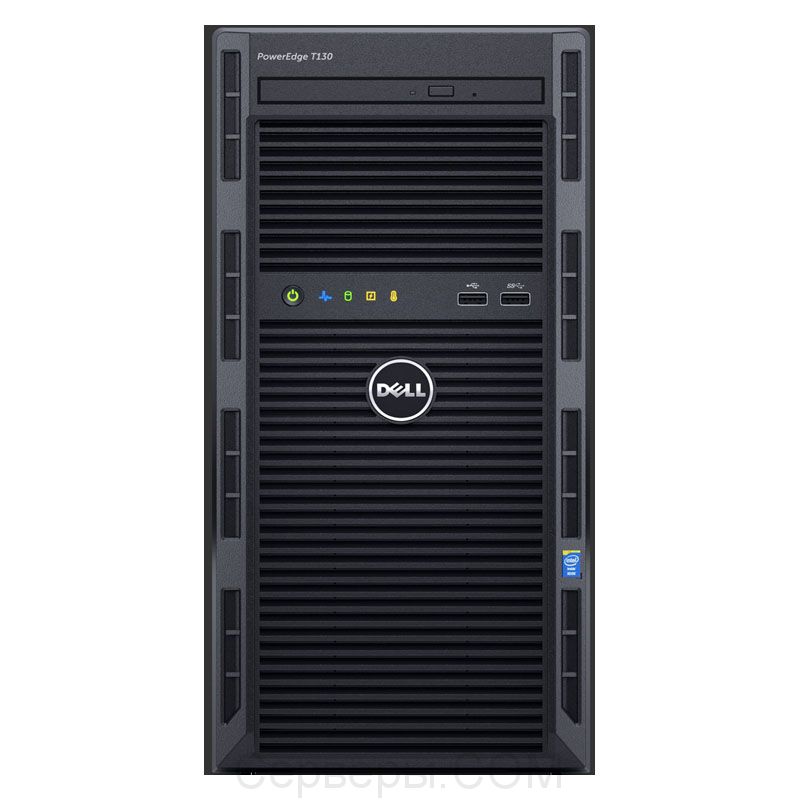 Сервер Dell PowerEdge T130 3.5" Minitower, 210-AFFS-23