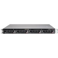 Корпус Supermicro SuperChassis 813MF2TQC-R608CB Rack 600Вт Чёрный 1U, CSE-813MF2TQC-R608CB