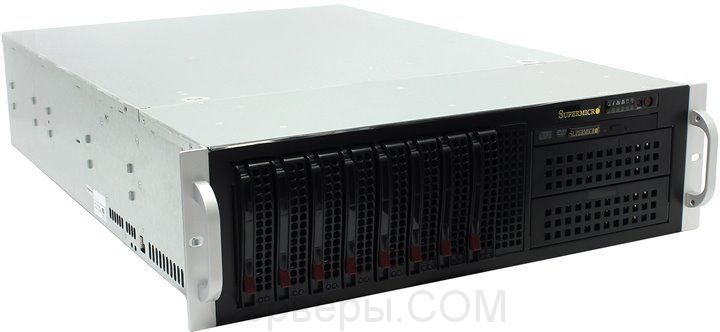 Корпус Supermicro SuperChassis 835TQ-R920B Rack 920Вт Чёрный 3U, CSE-835TQ-R920B