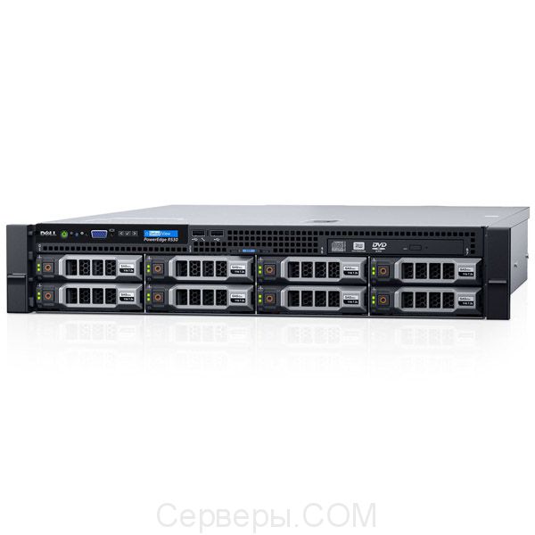 Сервер Dell PowerEdge R530 3.5" Rack 2U, 210-ADLM-112