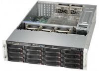 Корпус Supermicro SuperChassis 836BE16-R1K28B Rack 1280Вт Чёрный 3U, CSE-836BE16-R1K28B