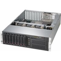 Серверная платформа Supermicro SuperServer 6038R-TXR 3U 2xLGA 2011v3 8x3.5", SYS-6038R-TXR