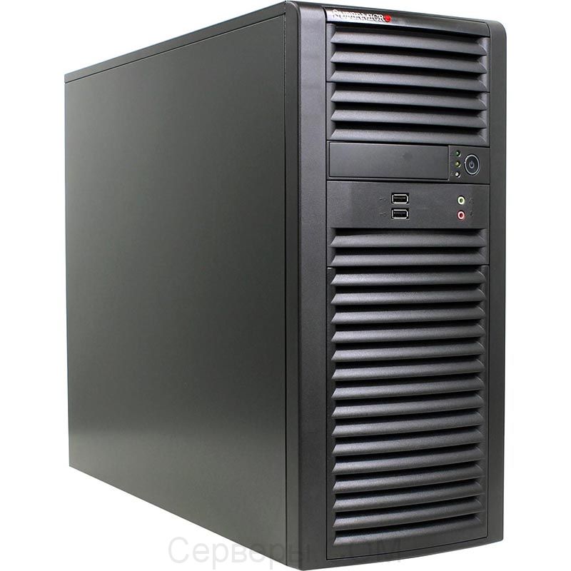 Корпус Supermicro SuperChassis 732D2-903B Miditower 900Вт Чёрный, CSE-732D2-903B