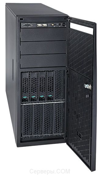 Корпус Intel Union Peak P4000M Tower/Rack 550Вт Чёрный 4U, P4304XXMHEN