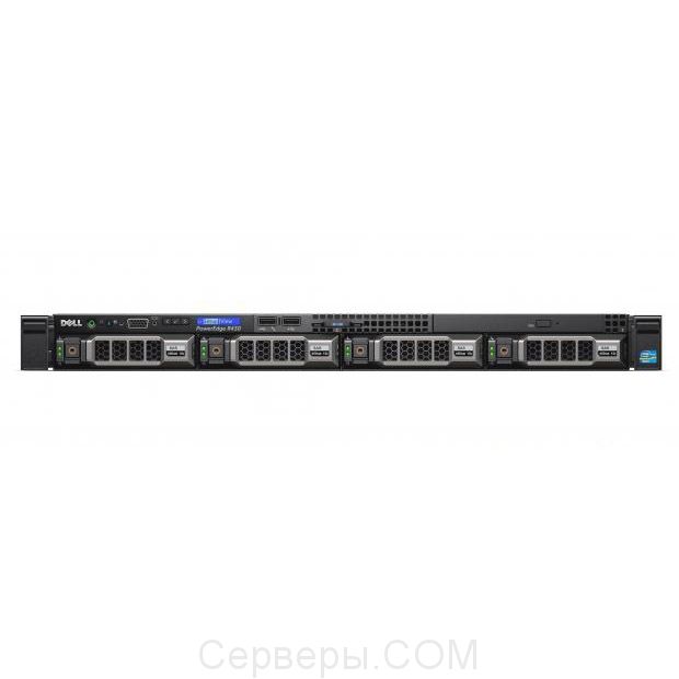 Сервер Dell PowerEdge R430 3.5" Rack 1U, R430-ADLO-55