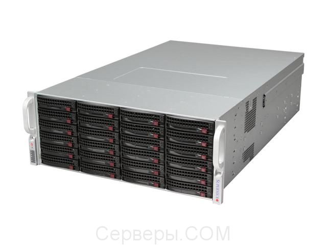 Корпус Supermicro SuperChassis 847A-R1400LPB Rack 1400Вт Чёрный 4U, CSE-847A-R1400LPB