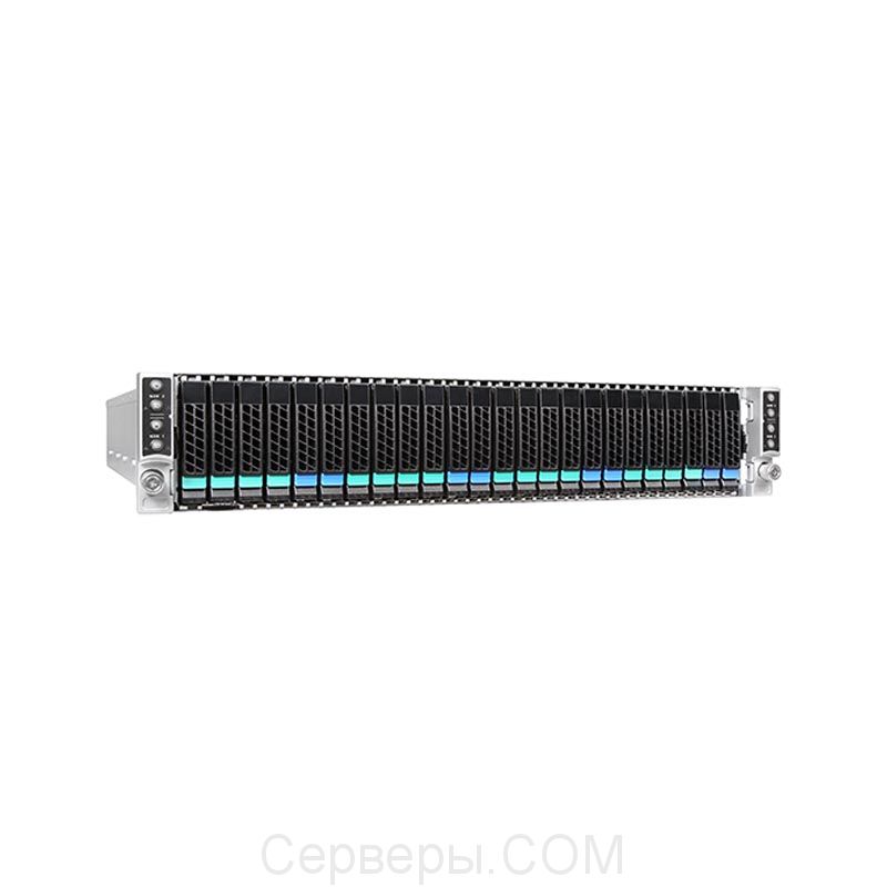 Корпус Intel Kennedy Pass Rack 1600Вт Чёрный 2U, H2224XXKR2