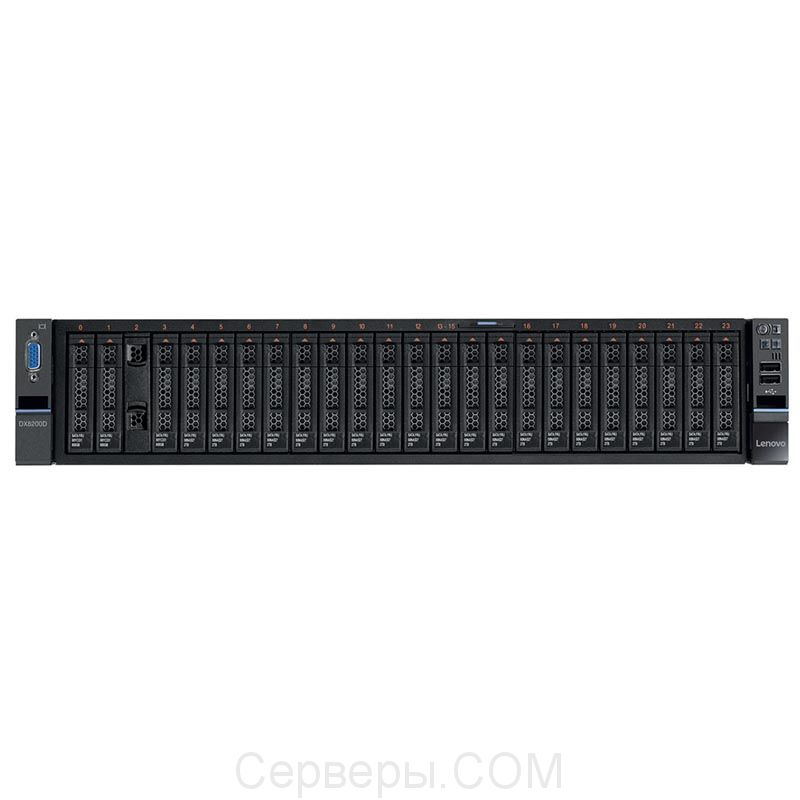 Сервер хранения Lenovo DX8200D Server SAN 2.5" Rack 2U, 51354VG