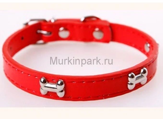 Ошейник 32-39см косточки