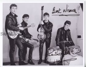 Автограф: Пит Бест. The Beatles