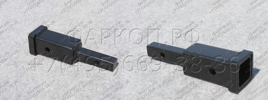 Адаптер с 32 на 50 Общая длина: 265мм Квадрат сечением: 50,8х50,8мм(2 дюймах2 дюйма) и 31,75х31,75мм(1-1/4 дюймах1-1/4 дюйма)