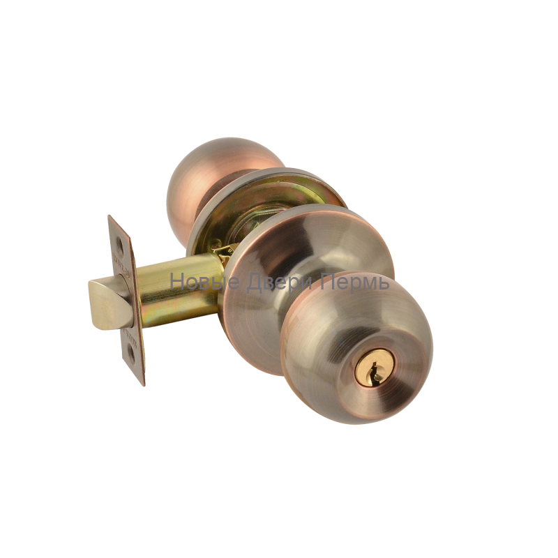 Ручка-защелка шарик для межкомнатных дверей