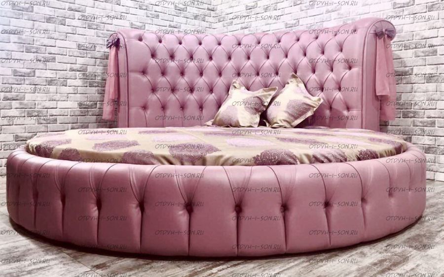 Кровать круглая Амстердам 1042 б/о