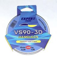 Леска хамелеон Expert Profi голубая VS90-3D 0,23 мм 30 М