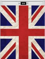 Наклейка на посудомоечную машину и кухню - Union jack