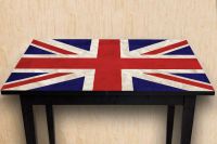 Наклейка на стол - Union jack | магазин Интерьерные наклейки