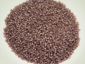 Бисер чешский 27010 матовый прозрачный фиолетовый серебряная линия внутри Preciosa 1 сорт купить оптом