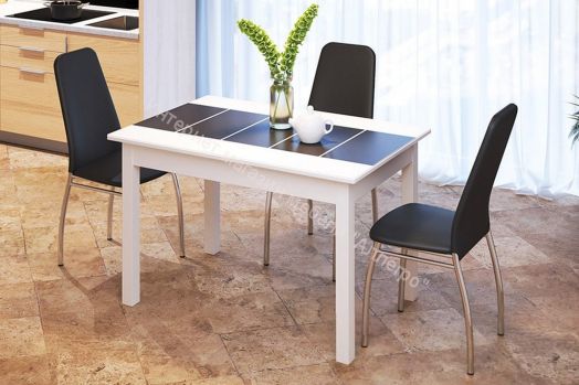 Стол Техно со стеклом 1100Х700