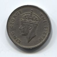 50 центов 1951 года Гонконг