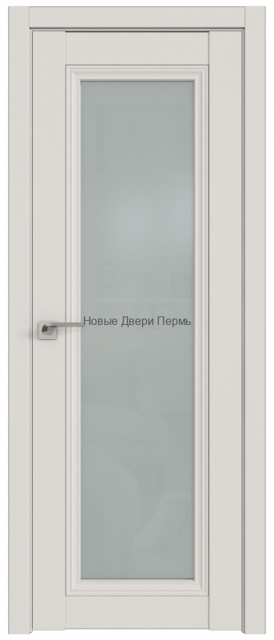 2.101U ДАРК ВАЙТ со стеклом - PROFIL DOORS межкомнатные двери
