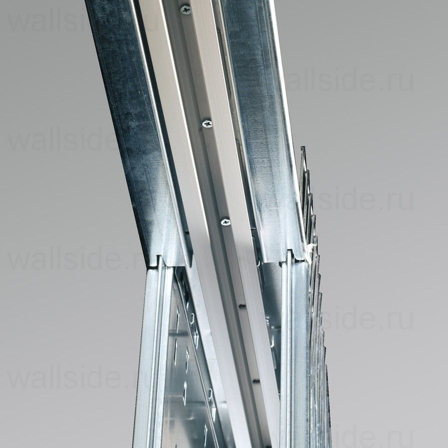 Пенал Eclisse Unico Single для дверей 2100 мм, 108 мм под штукатурку