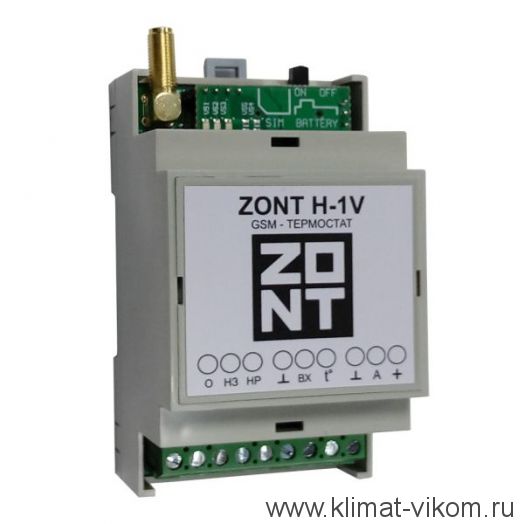 Блок дистанционного управления котлом GSM-Climate ZONT H-1V eBUS