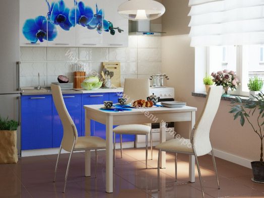 Стол раздвижной Триумф 1,17 (870х600мм) опоры полуовал массив