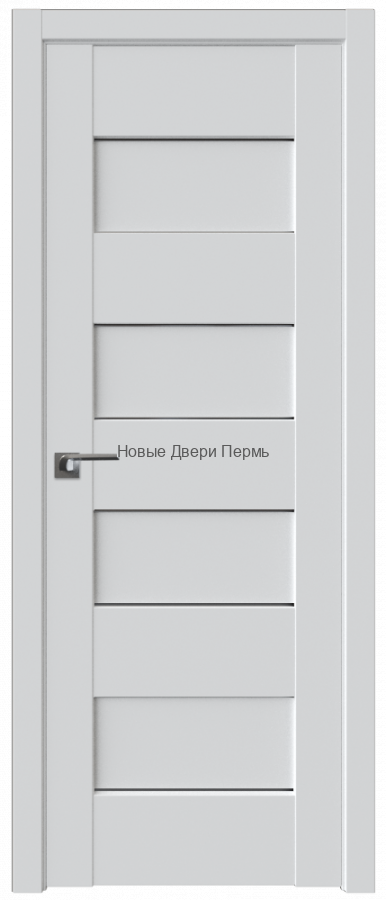 45U АЛЯСКА стекло Графит - PROFIL DOORS межкомнатные двери