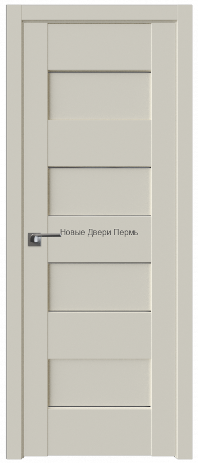 45U МАГНОЛИЯ САТИНАТ стекло Графит - PROFIL DOORS межкомнатные двери