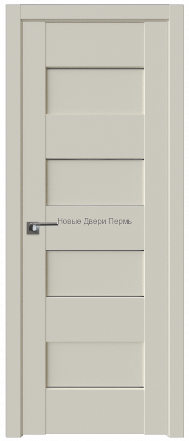 45U МАГНОЛИЯ САТИНАТ стекло Графит - PROFIL DOORS межкомнатные двери