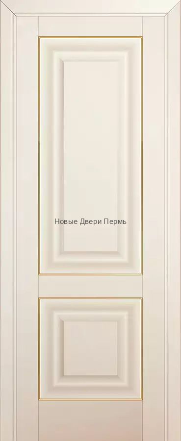 27U МАГНОЛИЯ САТИНАТ молдинг Золото - PROFIL DOORS межкомнатные двери