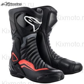 Ботинки Alpinestars SMX-6 V2, Чёрно-серо-красные