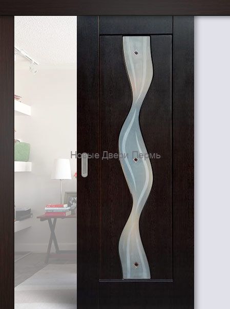 Раздвижная дверь Вираж ДО с ПВХ покрытием