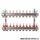 Коллектор с расходомерами и смесительным узлом ICMA  1"/3/4" (10)