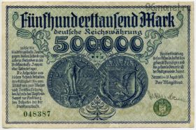 Польша. Нотгельд г. Цоппот (Сопот) 500000 марок 1923