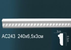 Молдинг Perfect AC243 Д240xШ3xВ6.5 см /Перфект