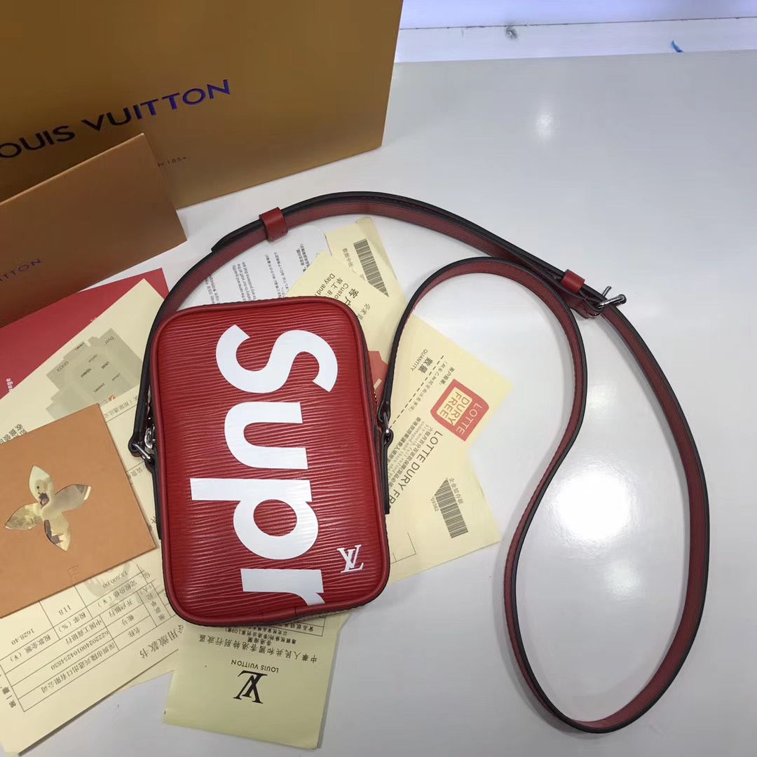 Сумка кошелёк Cross Body LV Supreme