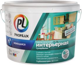 Краска Интерьерная ВД ProfiLux PL- 13L 7кг Моющаяся, Латексная / Профилюкс PL13