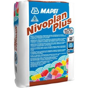 Штукатурка Цементная Mapei Nivoplan Plus 25кг Морозостойкая, Cерая для Выравнивания Стен, Потолков и Полов / Мапей Нивоплан Плюс