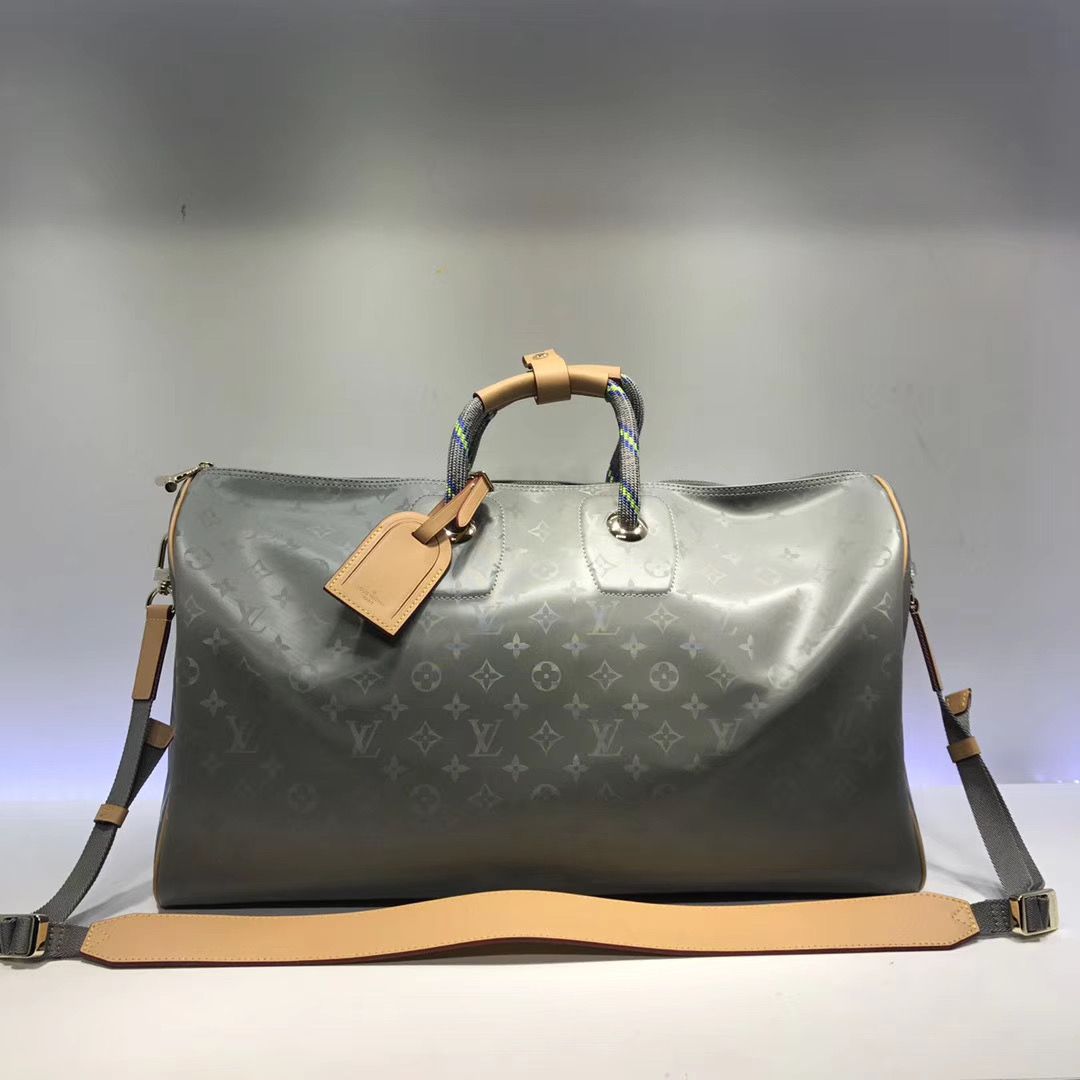 Дорожная сумка Louis Vuitton Keepall 50 Monogram Titanum